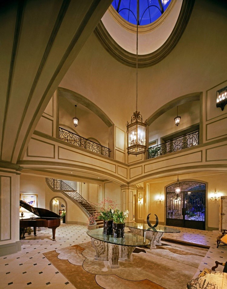 Beverly Park chateau foyer