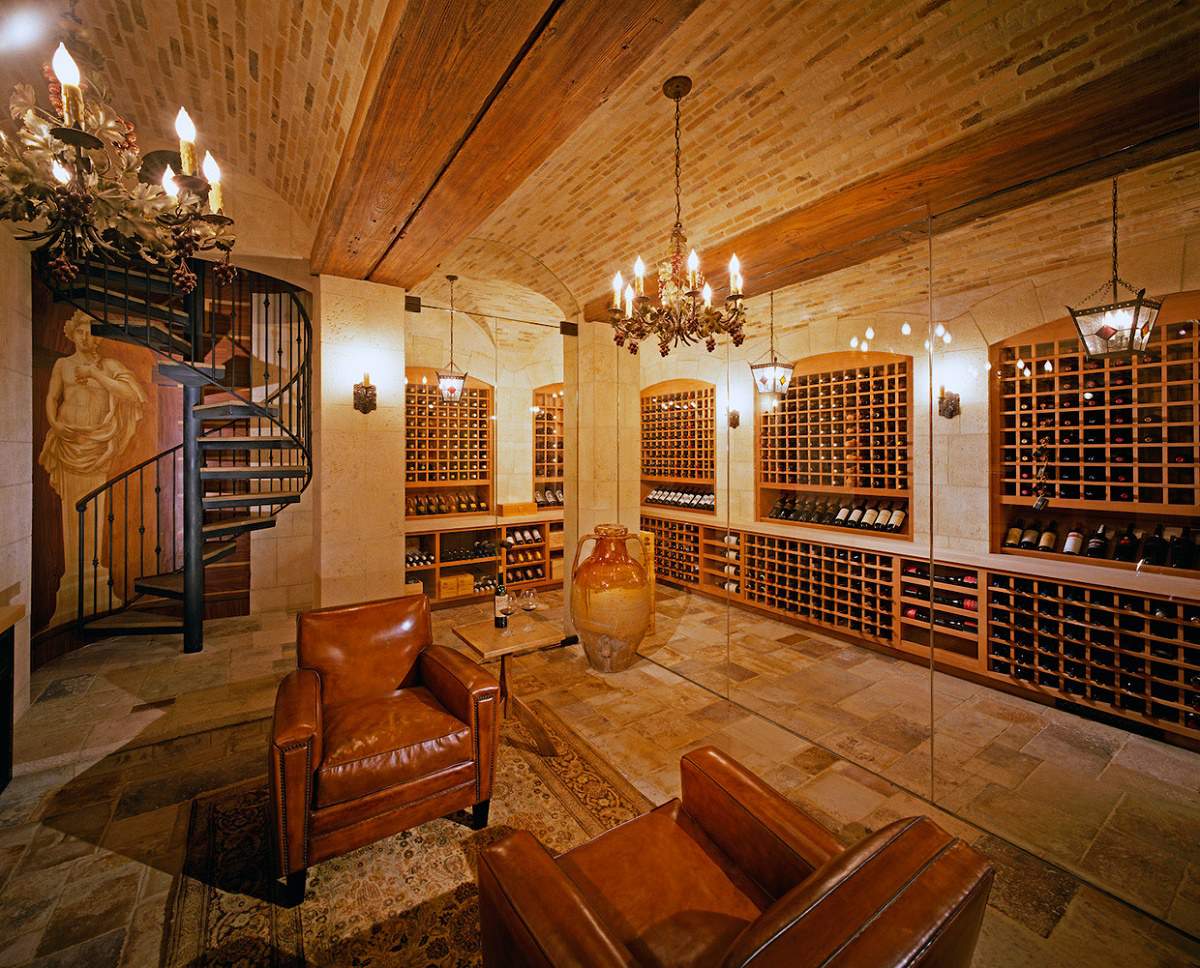 Beverly Park chateau wine storage