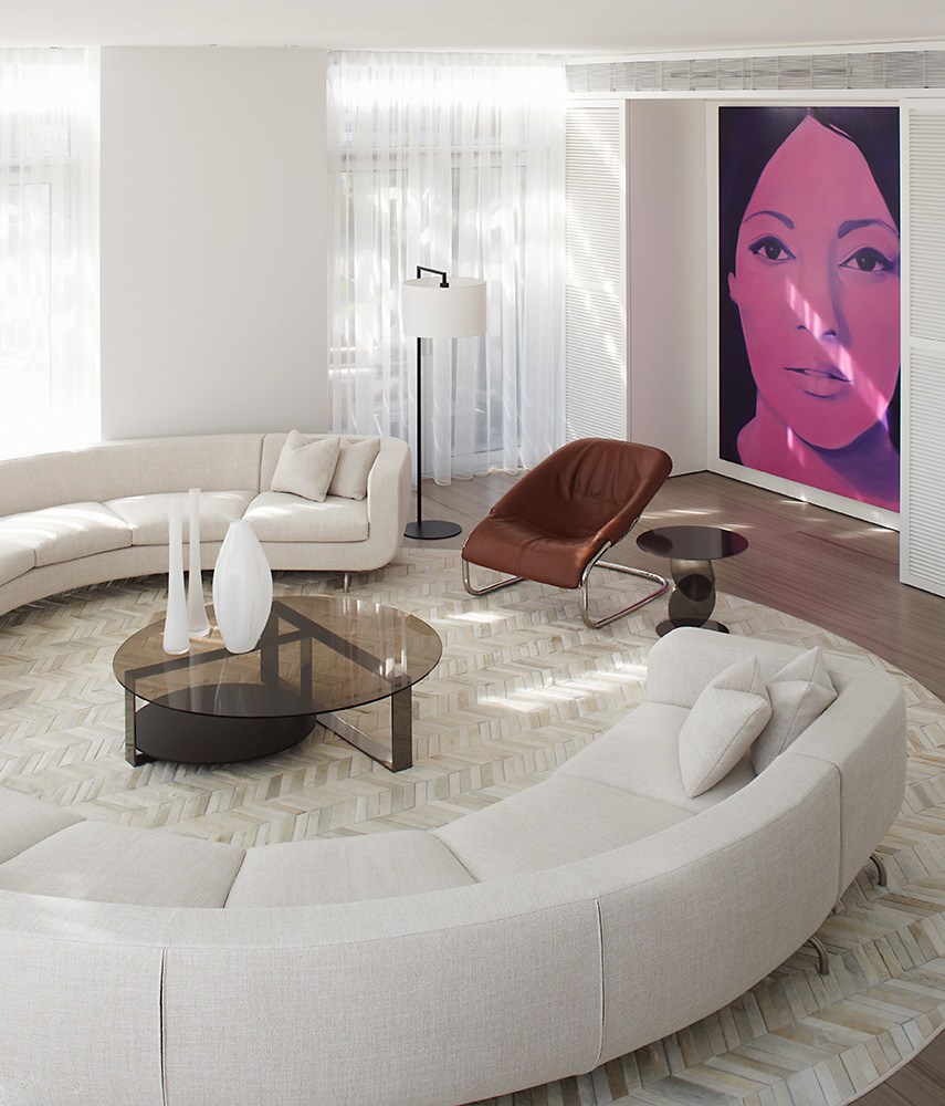 Contemporary penthouse design living room B