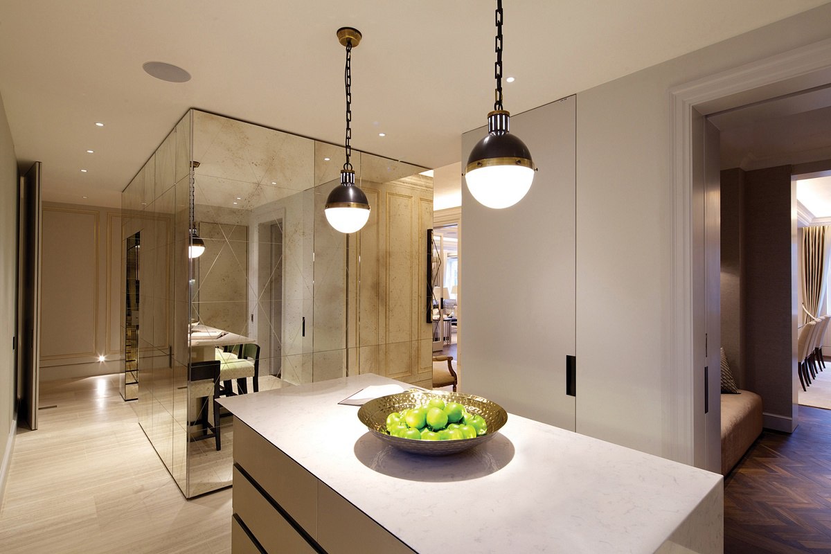 Mayfair luxury interior design kitchen A