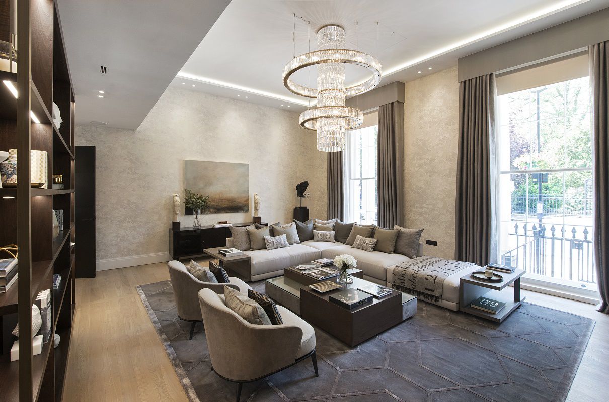 park crescent luxury living room a
