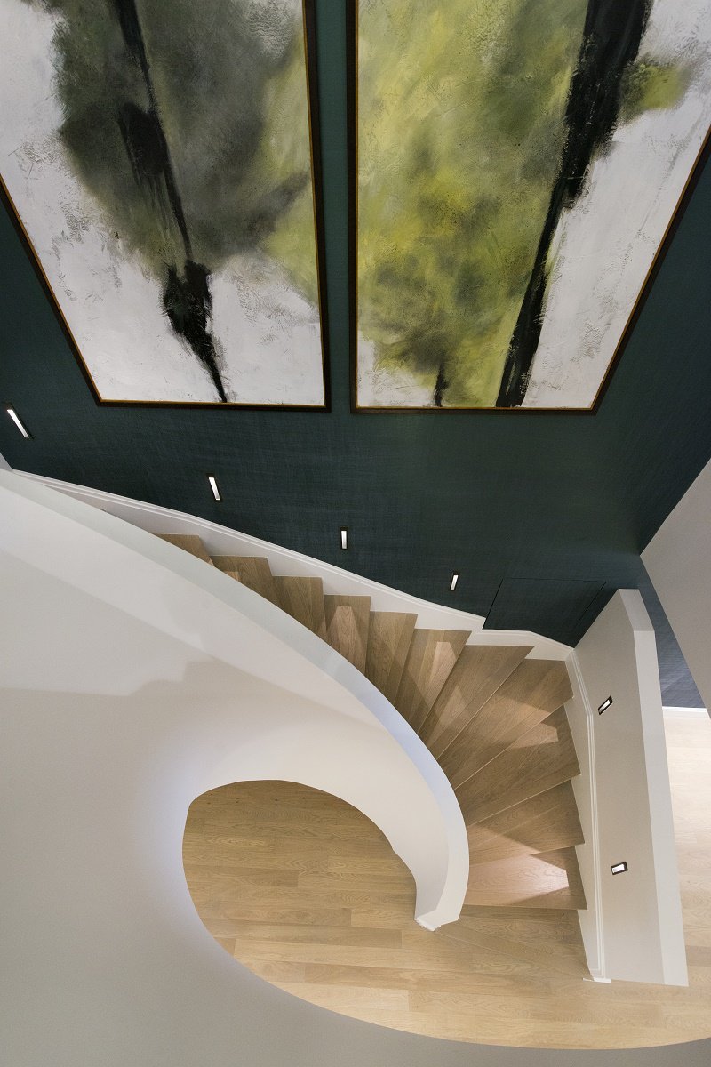 park crescent luxury homes staircase D