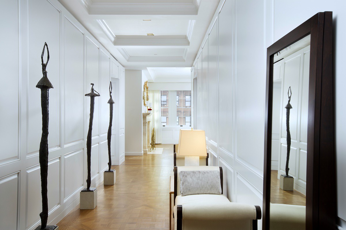 Marquand refined contemporary design hallway gallery