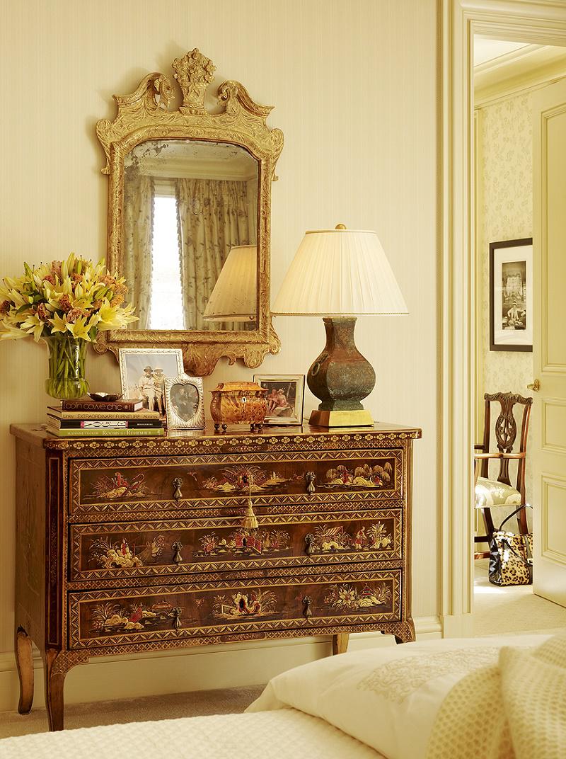 contemporary classical Chinoiserie chest