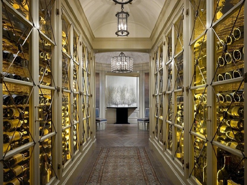 Contemporary Beaux-Arts wine hall