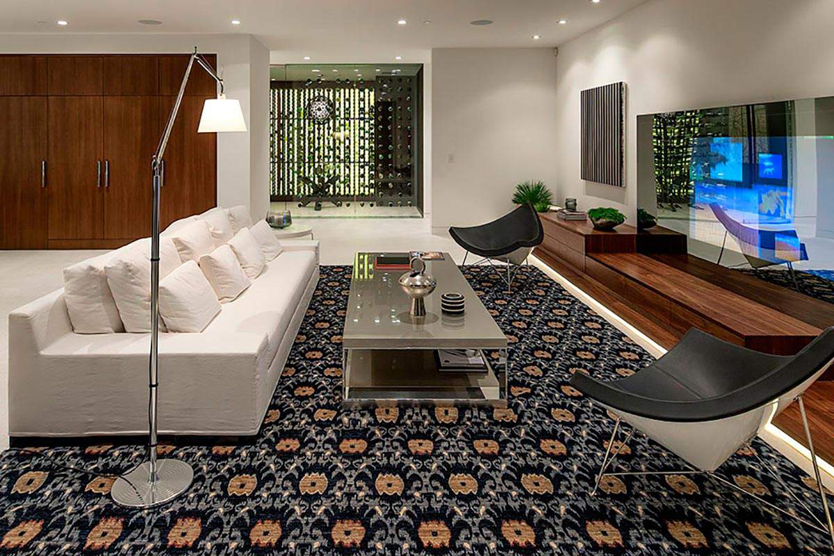 California modern design living room