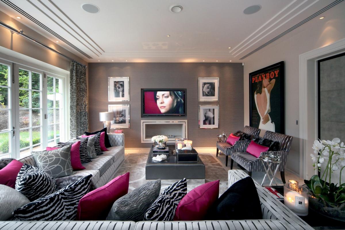 Hill House Hollywood inspired interiors casual living room