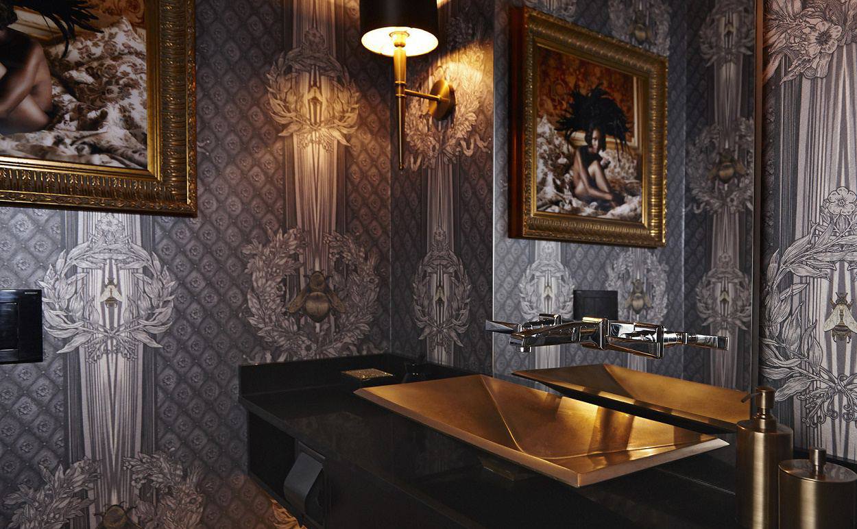 Boscolo Contemporary Luxury Design Hans Road Powder Room