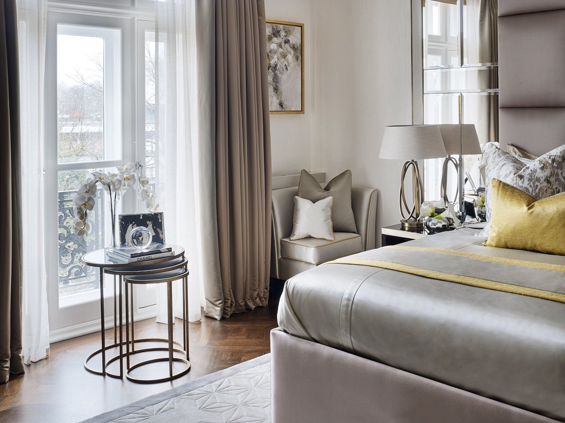elicyon contemporary luxury master bedroom detail