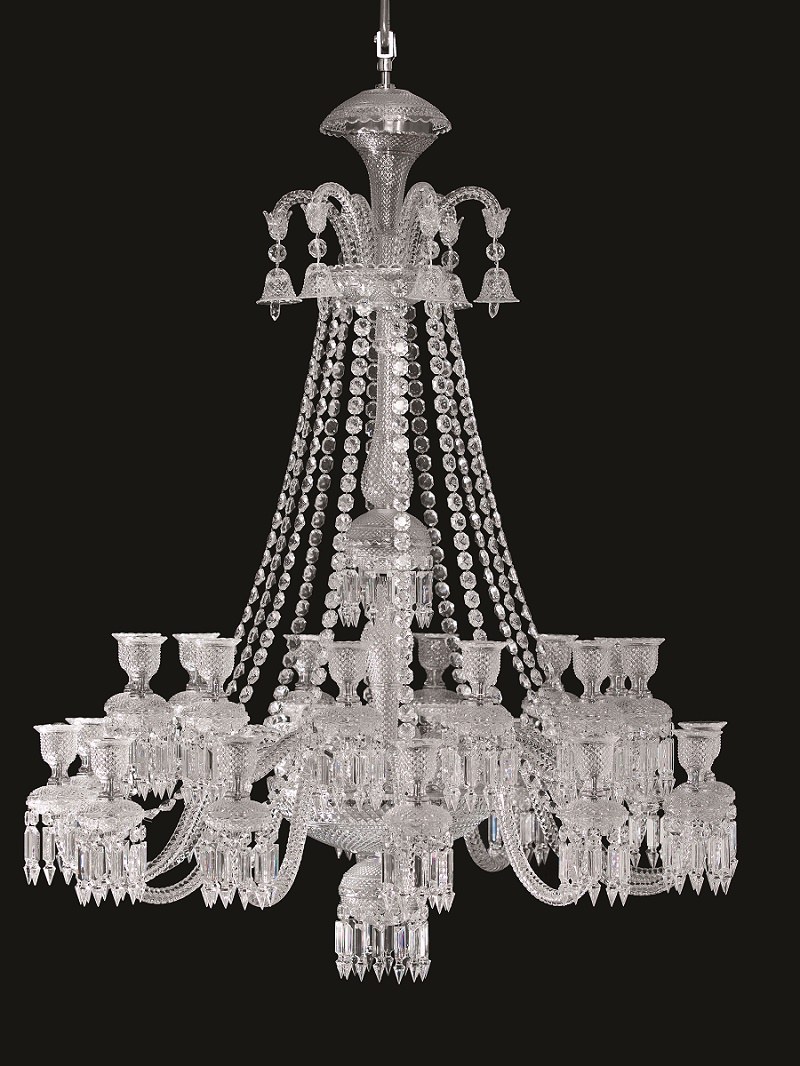 chandeliers baccarat Zenith comete 24