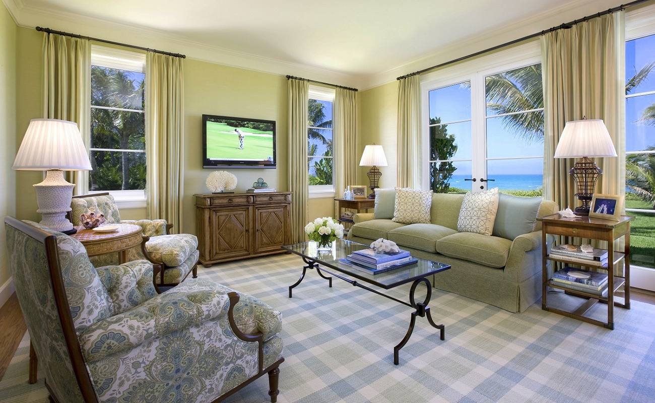 Venetian waterfront residence family room