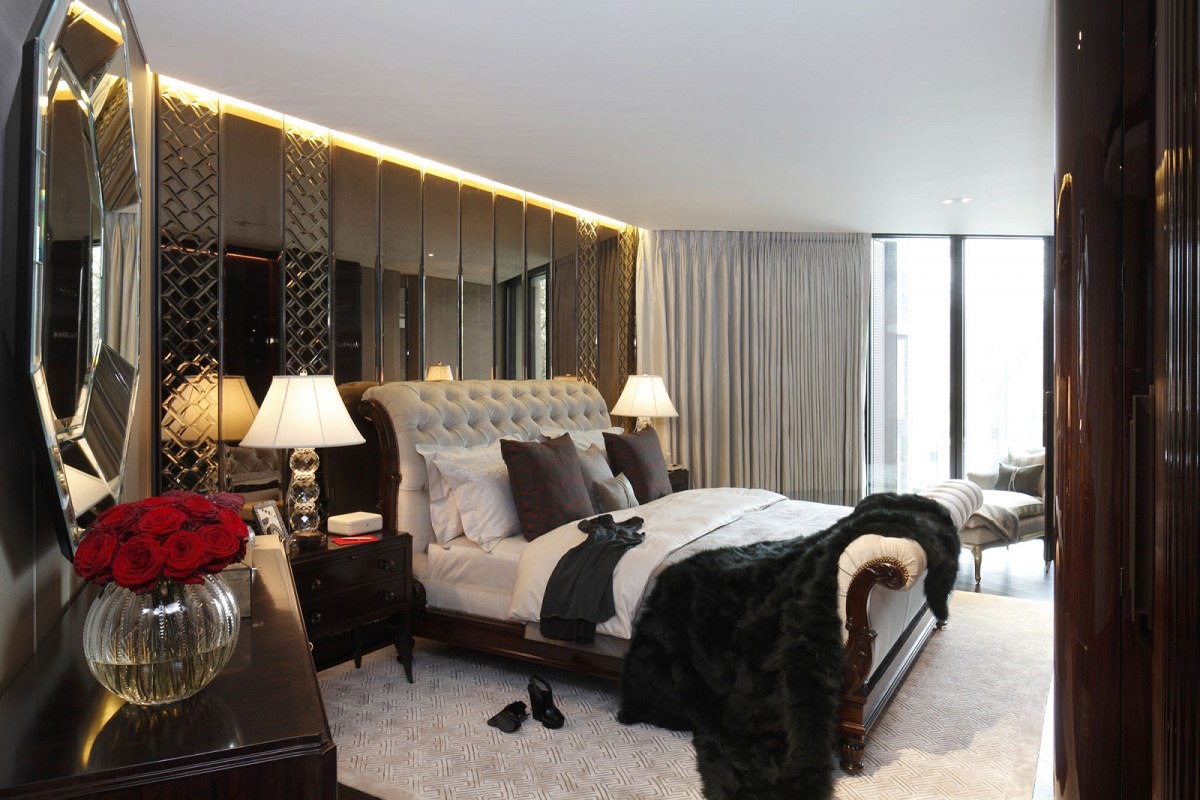 casa forma one hyde park bespoke design master bedroom