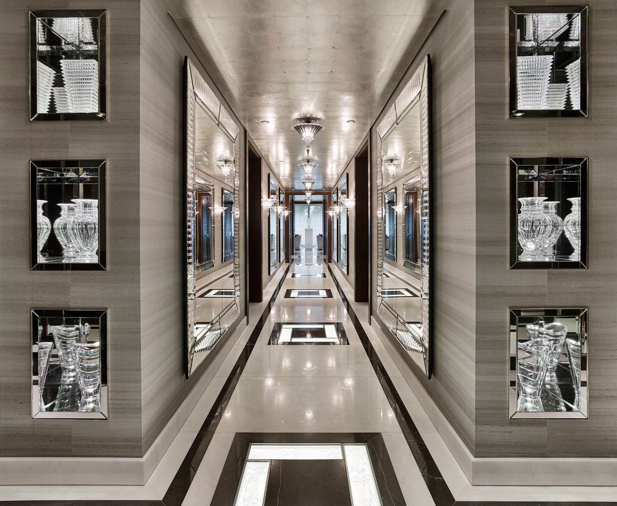 elicyon One Hyde Park luxury design hall display