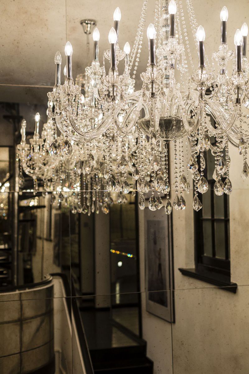 Alexander McQueen penthouse staircase detail