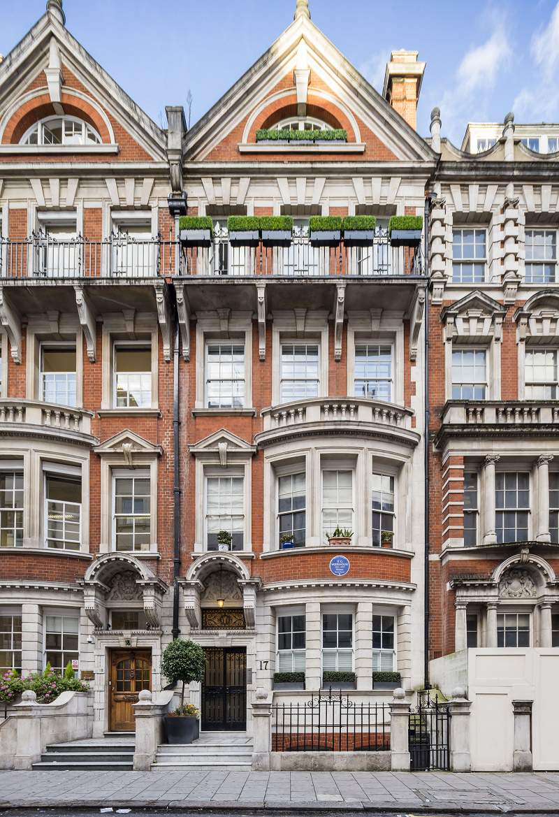 alexander McQueen penthouse exterior facade