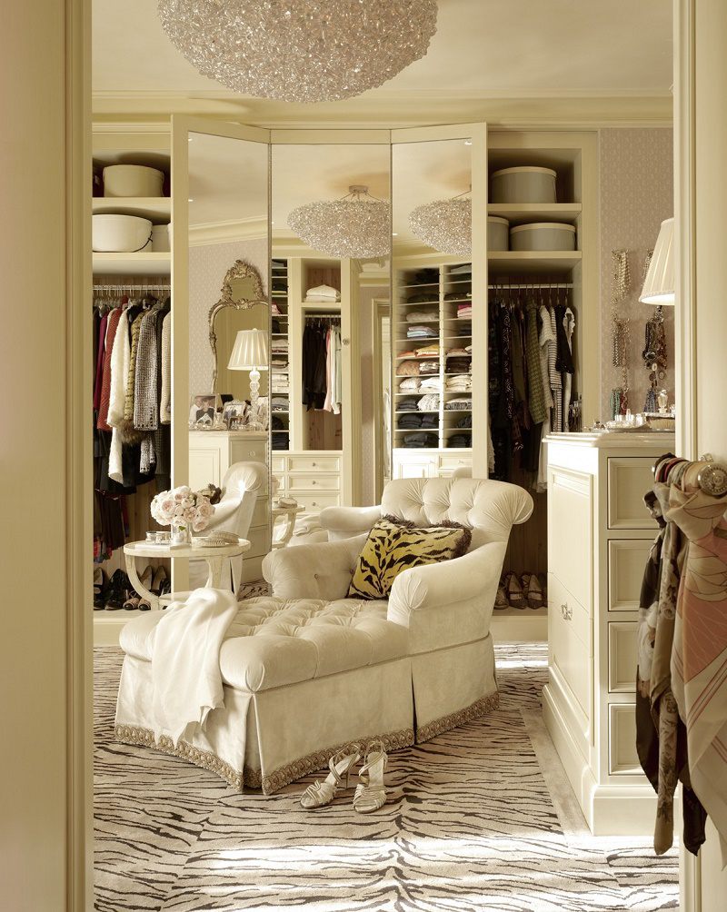 contemporary classical dressing room