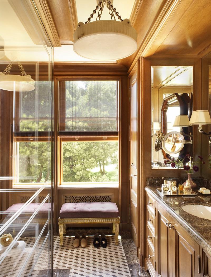 contemporary classical his bathroom