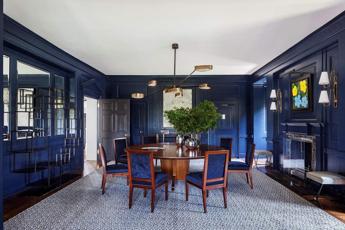 modern luxury mark Cunningham dining room