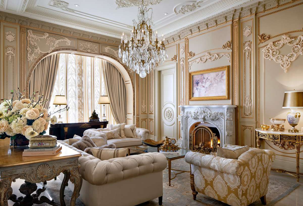 Lori Morris eclectic luxury design four seasons formal room