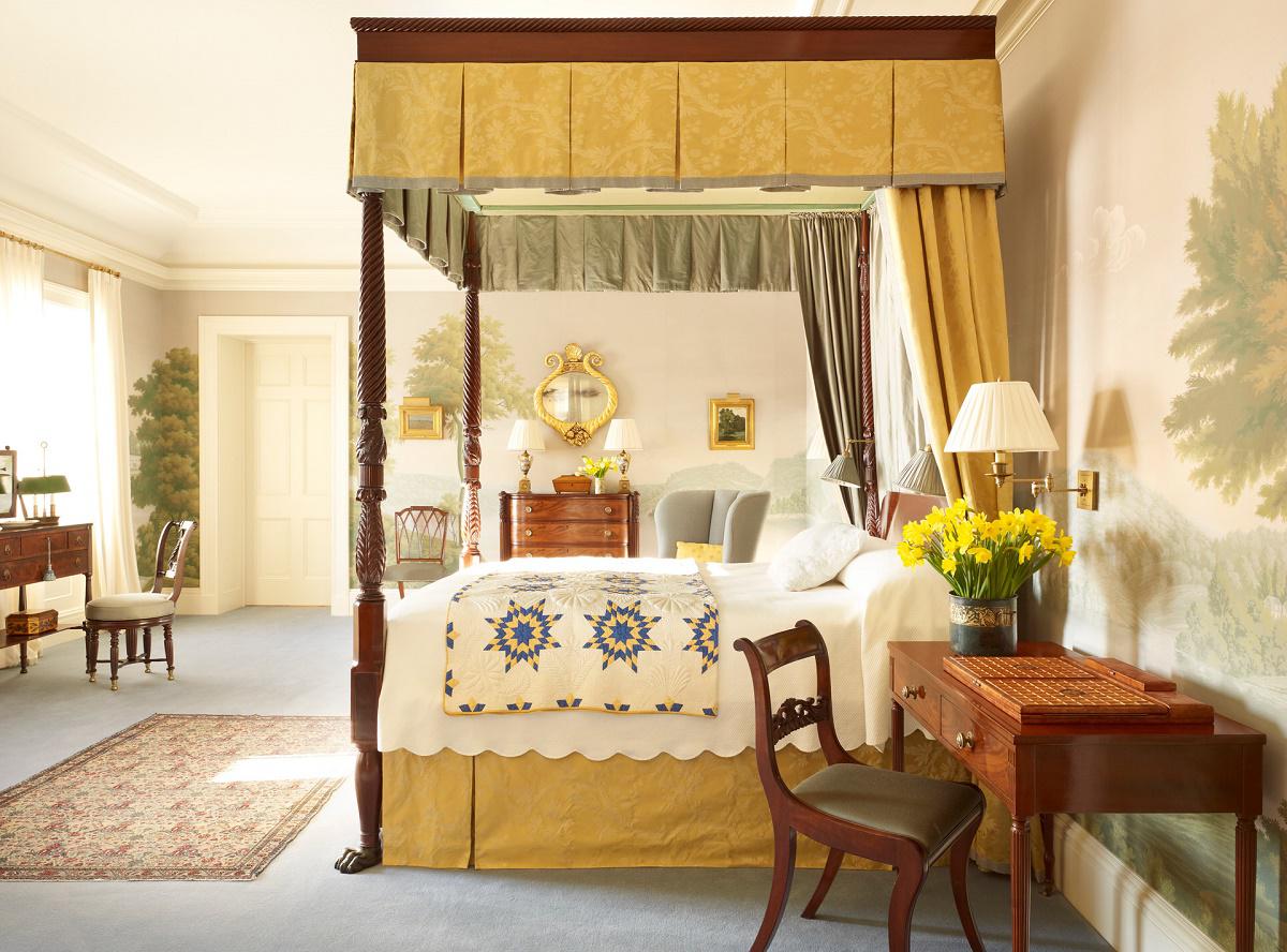  Traditional interior design Thomas Jayne Drumlin hall master bedroom