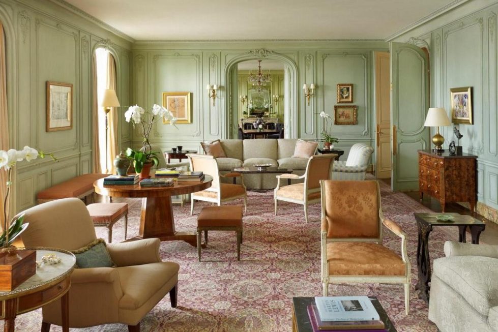 Traditional interior design Thomas Jayne Fifth ave drawing room