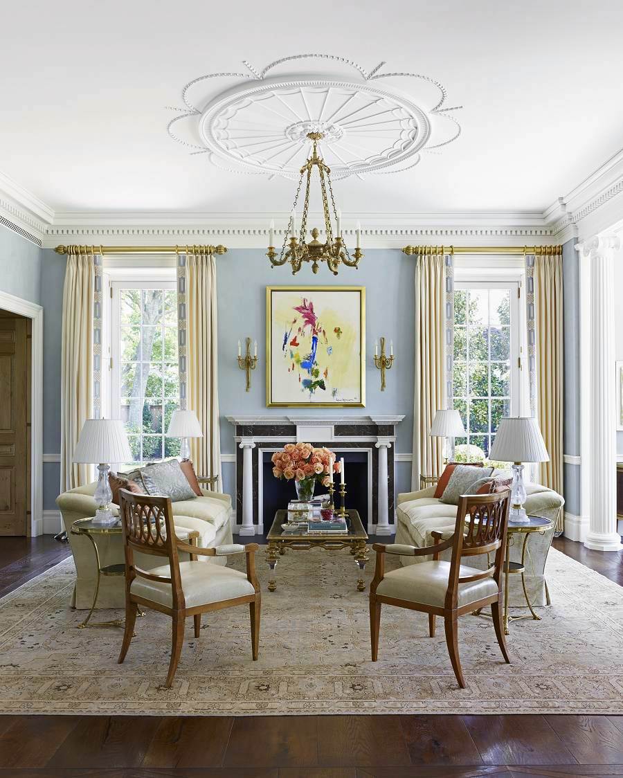 Contemporary Traditional Design Southern Mansion Dk Decor