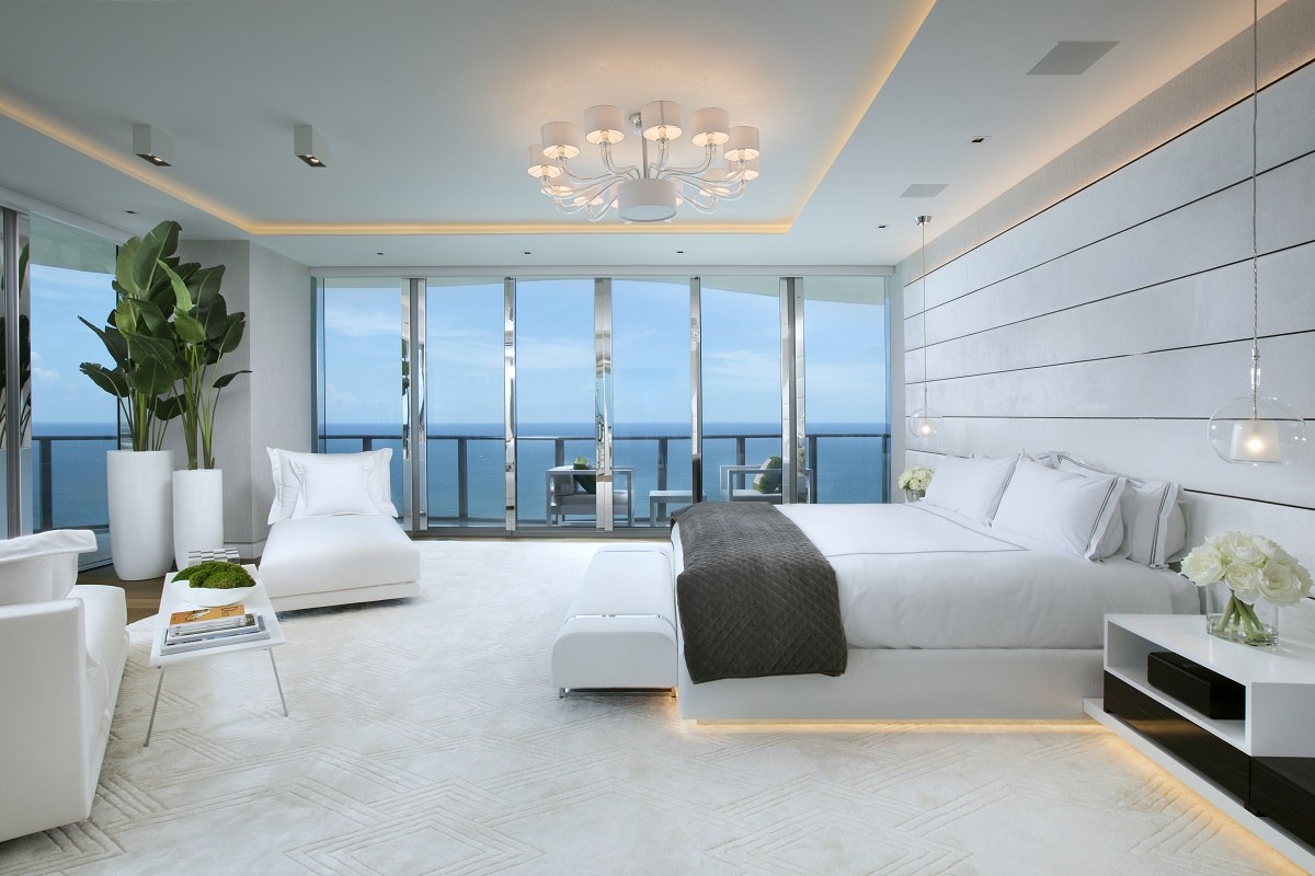 Regalia contemporary residence master bedroom
