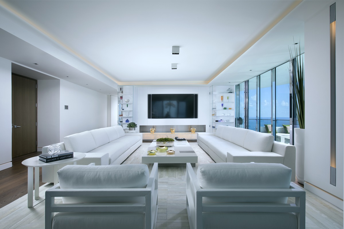 Regalia contemporary residence living room