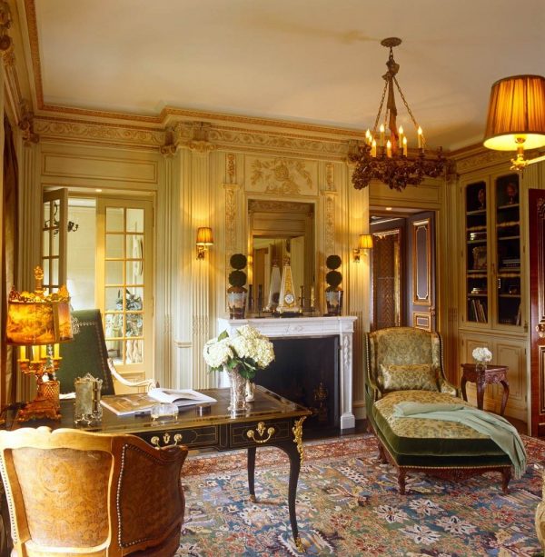 Brian McCarthy 18th-century French design master bedroom sitting room