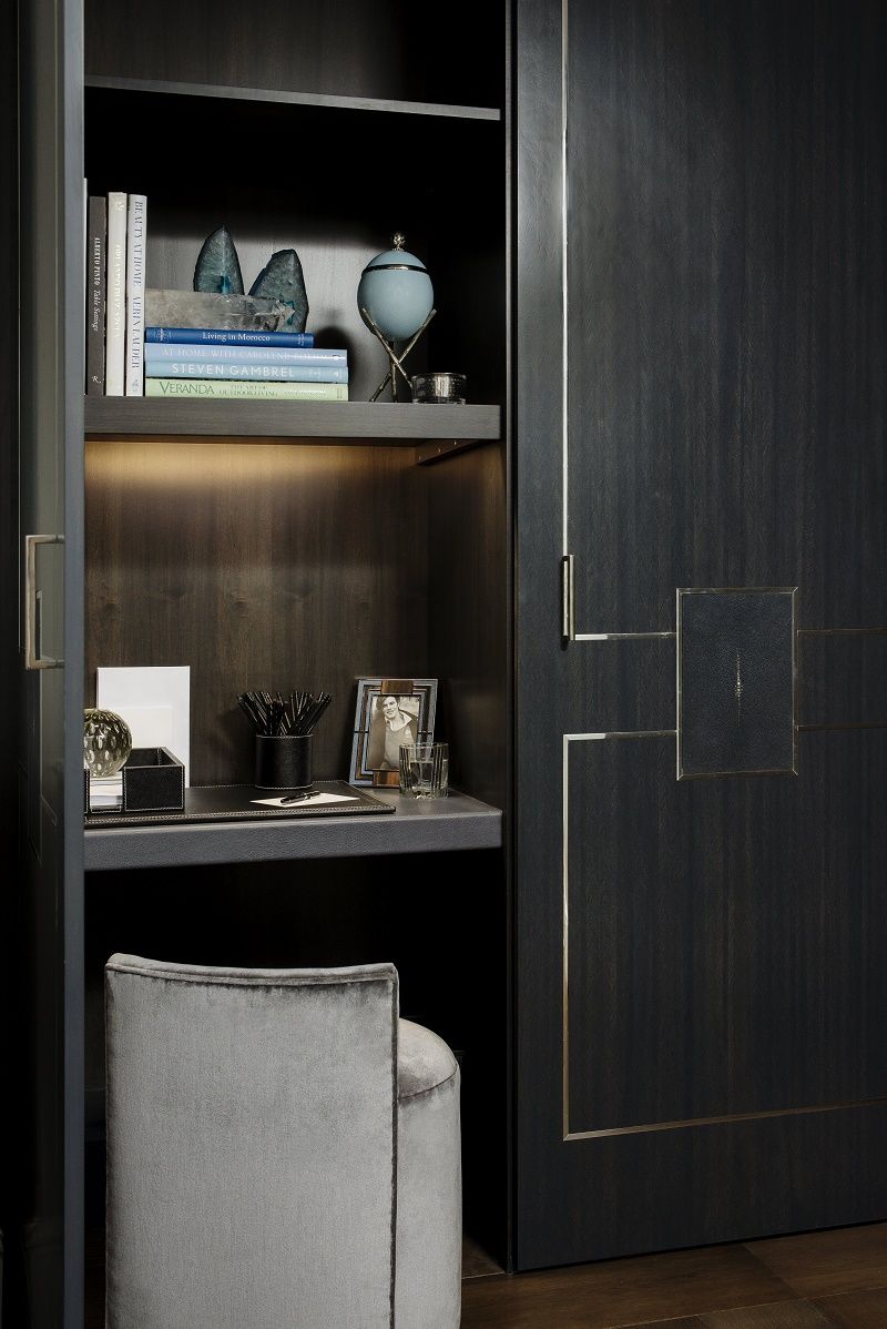 Tailored interiors by Katharine Pooley cabinetry detail