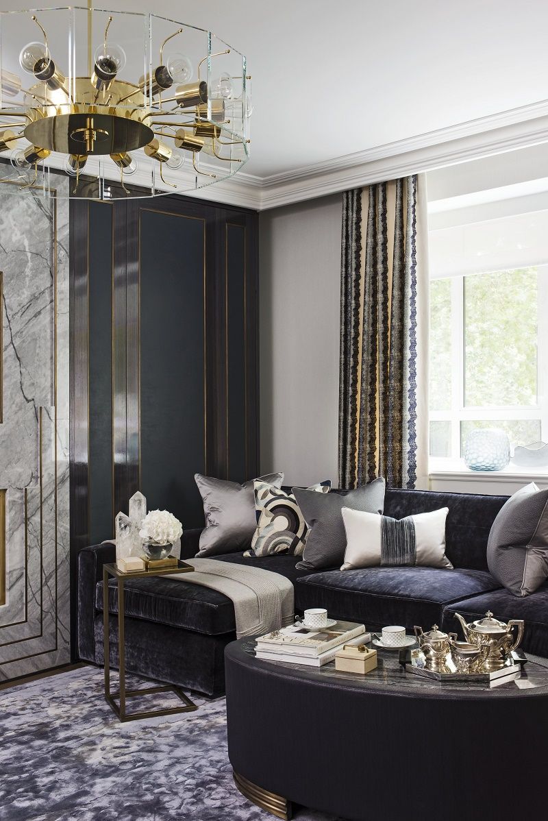 Tailored interiors by Katharine Pooley living room B